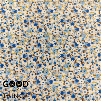 Tecido Florinhas | Flores do Campo Azuis