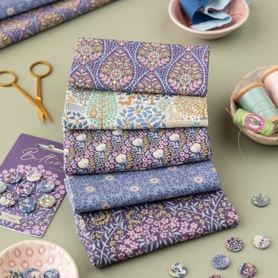 TILDA | Sanctuary | Cottonfield Eggplant