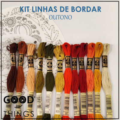 DMC | Kit Linha Bordar | Outono