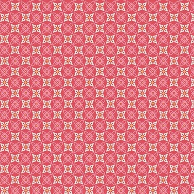 MAKOWER UK | Sweet Things | Quatrefoil Red