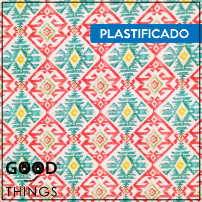 Tecido Plastificado | Étnico