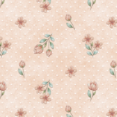 FUXICOS E FRICOTES | Floridinhos Fofos | Floral Fofo Salmão