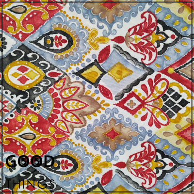 Loneta Étnico Colorido