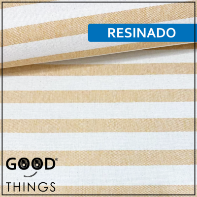 Tecido Resinado | Linho Alentejano Riscas