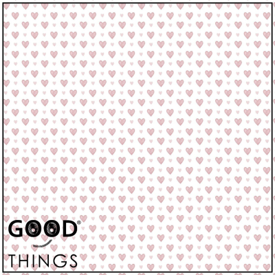 Tecido Corações Pequeninos Rosa