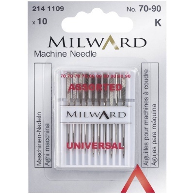 MILWARD | Agulha Máquina Universais | 70/10 - 90/14