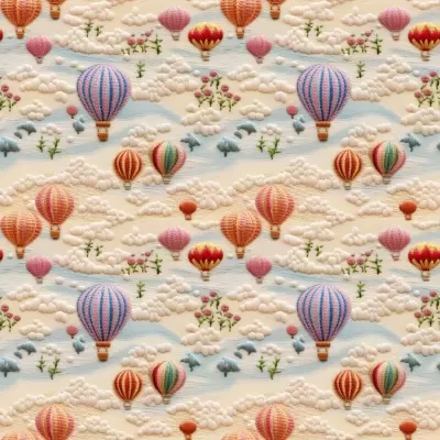 FABRICART | Efeito 3D | Balões no Céu