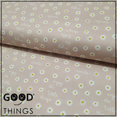 Fustão | Teddy | Flores fundo Rosa