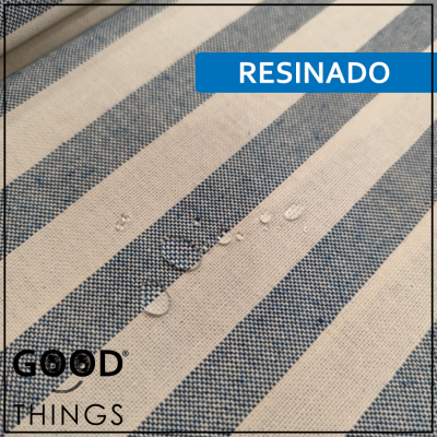 Tecido Resinado | Linho Alentejano Riscas