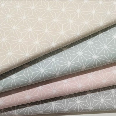 Tecido Geometric fundo Cinza