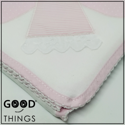 Fralda Bebé | Anjo da Guarda Rosa