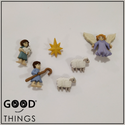 Botão Decorativo | The Good Shepherd