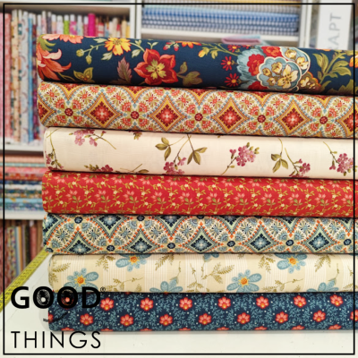 MAKOWER UK | Edyta Sitar | Farmer's Daughter | Amber Fields Sky Blue