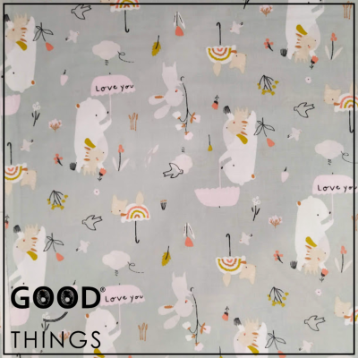 DOMOTEX | Gael | Animais fundo Verde