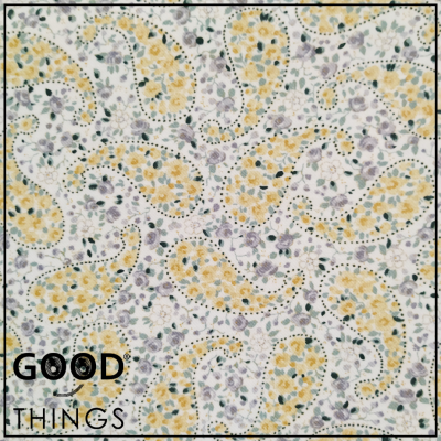 Vaiela Cornucópias Flores Amarelas e Azuis