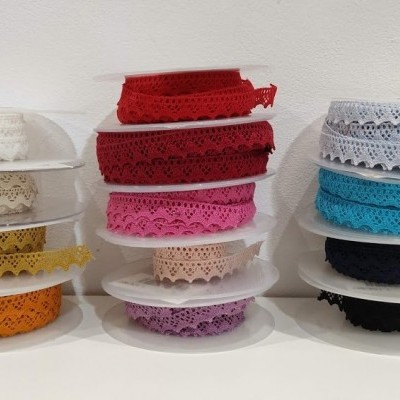 Renda | Bico Colorida | 12mm