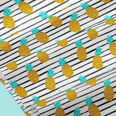 Tecido Fruity Summer | Ananases