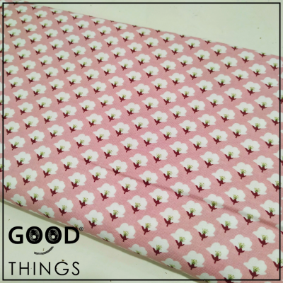 Vaiela Flor de Algodão Rosa