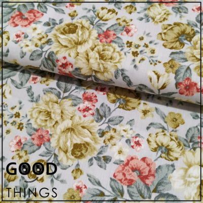 Vaiela Floral Mostarda