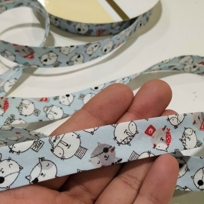 Fita de Viés | Gatinhos | 18mm