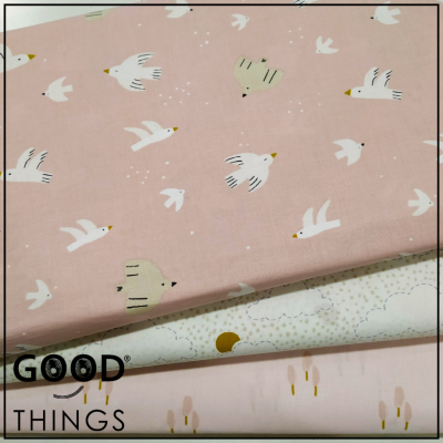 Tecido Doves | Main Pink