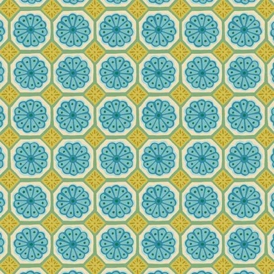 MAKOWER UK | Whimsy | Mosaic Turquoise