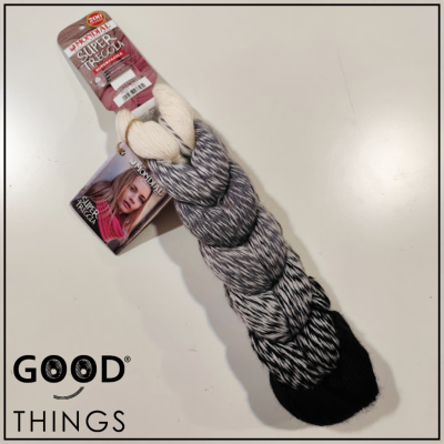 MONDIAL | Super Treccia | Cor 589 - Preto, Cinza e Branco