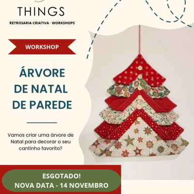 Workshop | Árvore de Natal de Parede - 14 de Novembro