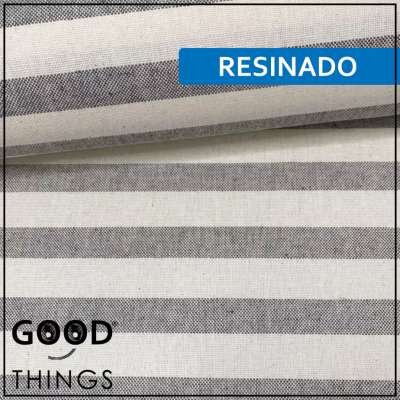 Tecido Resinado | Linho Alentejano Riscas