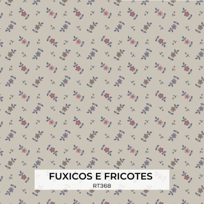 FUXICOS E FRICOTES | Floridos Preferidos | Micro Floral Pérola