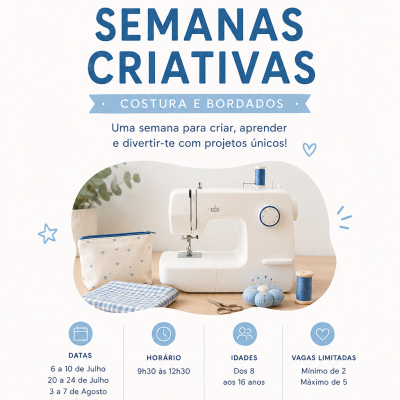 Semanas Criativas - Férias de Verão