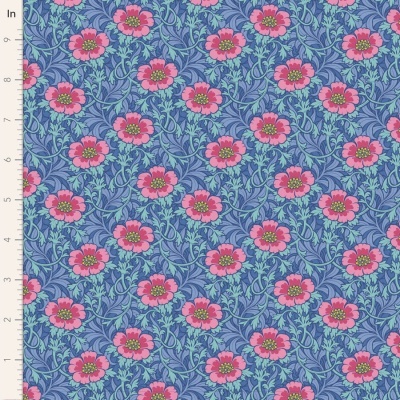 TILDA | Hibernation | Winterrose Blue