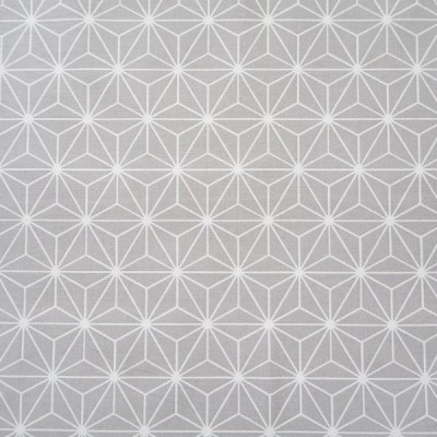 Tecido Geometric fundo Cinza