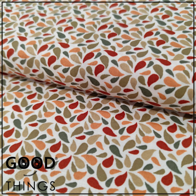 Retalho 40 x 150cm - DOMOTEX | Essenciais | Gotinhas tons Terra