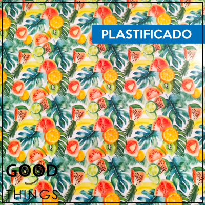 Tecido Plastificado | Frutas Tropicais