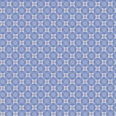 MAKOWER UK | Sweet Things | Quatrefoil Blue