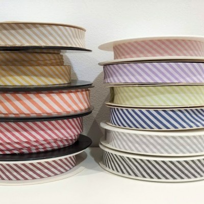 Fita de Viés | Riscas | 18mm