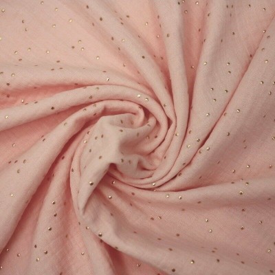 Musselina | Double Gauze | Gold Dots