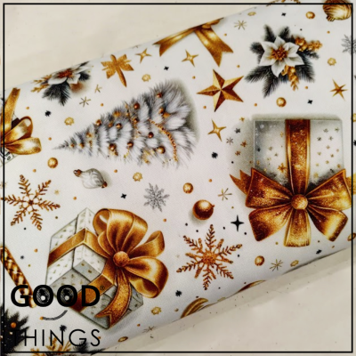 Half Panama | Natal Branco e Dourado