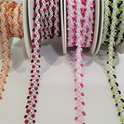 Fita Grega | Picôt Duplo | 8mm