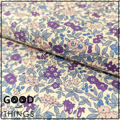 LIBERTY FABRICS | Everlasting | Forget Me Not Blossom Lilás