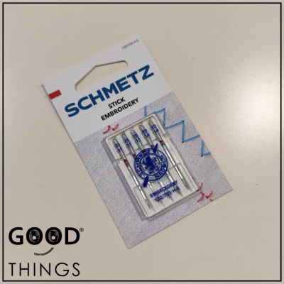 SCHMETZ | Agulha para Máquina de Bordar | 75/11 - 90/14