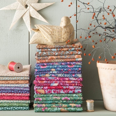 Retalho 60 x 110cm - TILDA | Hibernation | Autumnbloom Sage