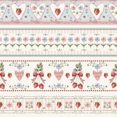 FUXICOS E FRICOTES | Frutas Vermelhas | Barrado