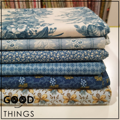 MAKOWER UK | Edyta Sitar | Cocoa Blue | Mountain Laurel Indigo