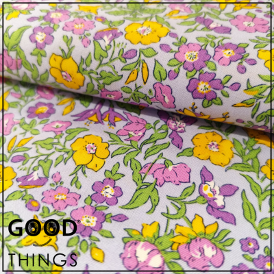 LIBERTY FABRICS | Everlasting | Mamie Flower Lilás