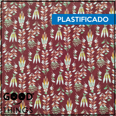 Tecido Plastificado | Carnation Bushes