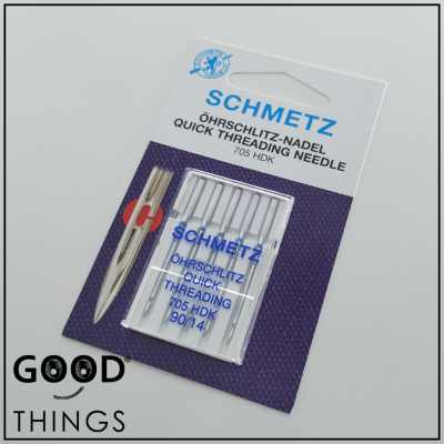 SCHMETZ | Agulha Máquina Universais | Enfiamento Fácil 90/14