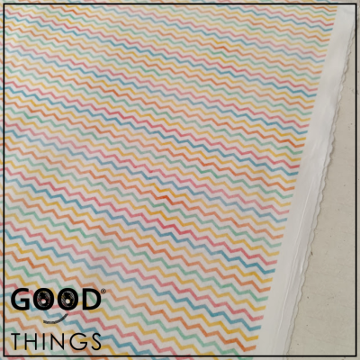 Tecido Zig-Zag Colorido