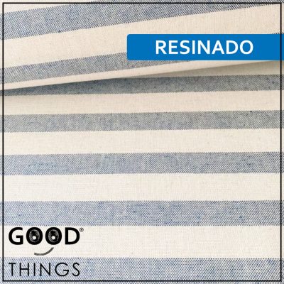 Tecido Resinado | Linho Alentejano Riscas